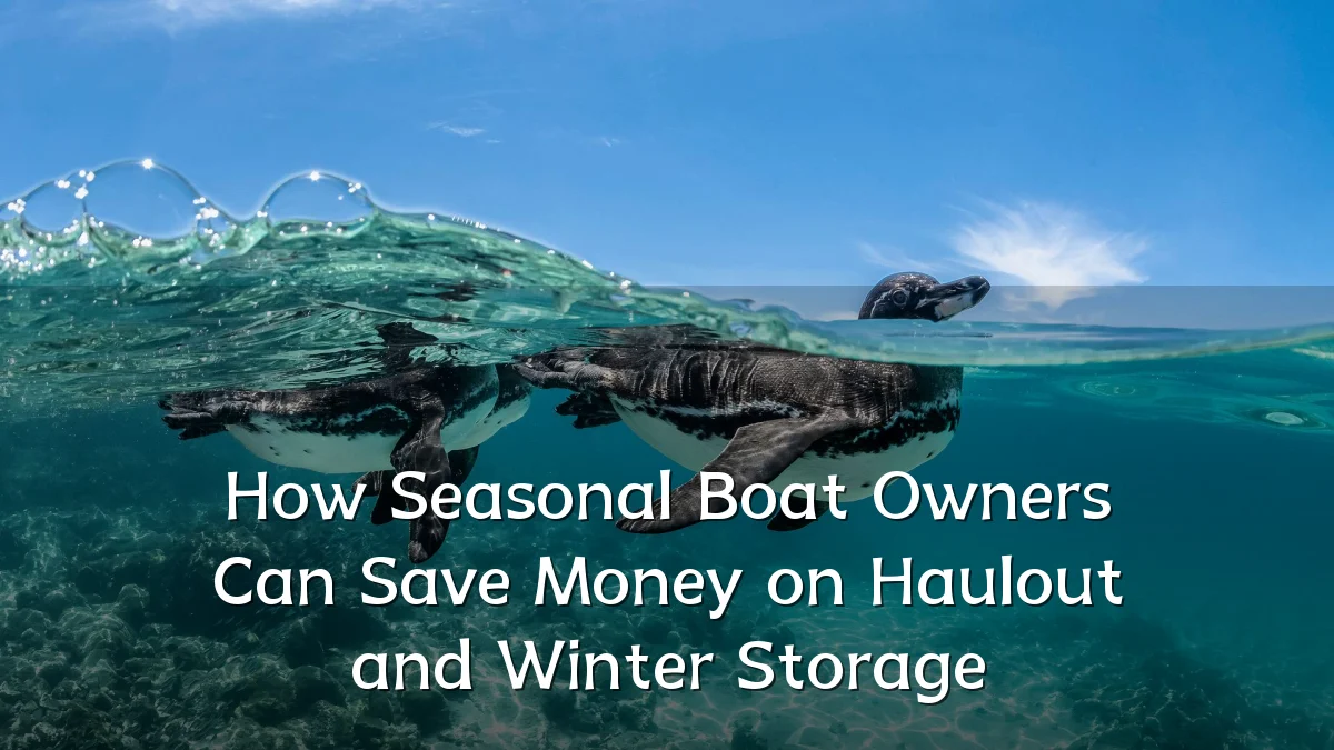 How Seasonal Boat Owners Can Save Money on Haulout and Winter Storage