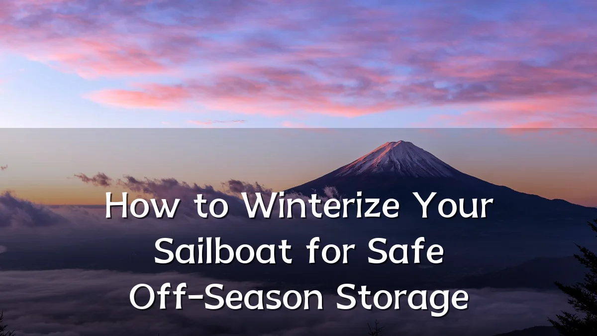 How to Winterize Your Sailboat for Safe Off-Season Storage