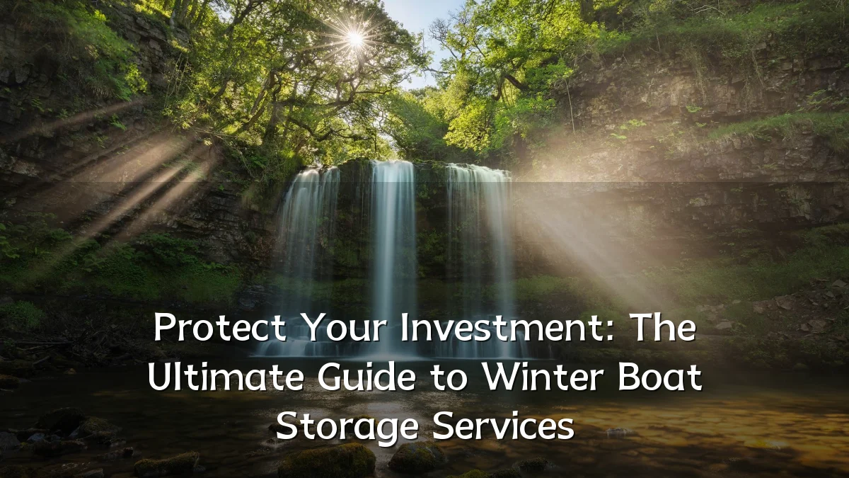 Protect Your Investment: The Ultimate Guide to Winter Boat Storage Services