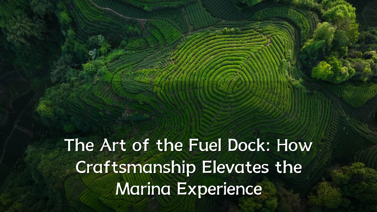 The Art of the Fuel Dock: How Craftsmanship Elevates the Marina Experience