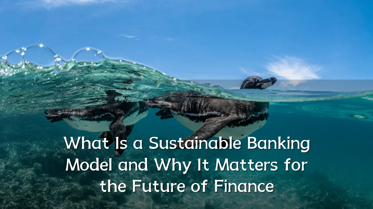 What Is a Sustainable Banking Model and Why It Matters for the Future of Finance