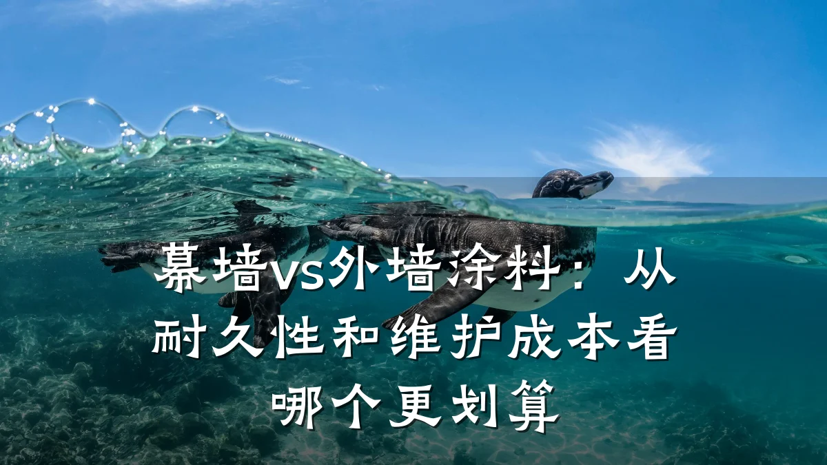 幕墙vs外墙涂料：从耐久性和维护成本看哪个更划算